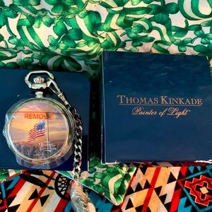 Thomas Kinkade Pocket Watch